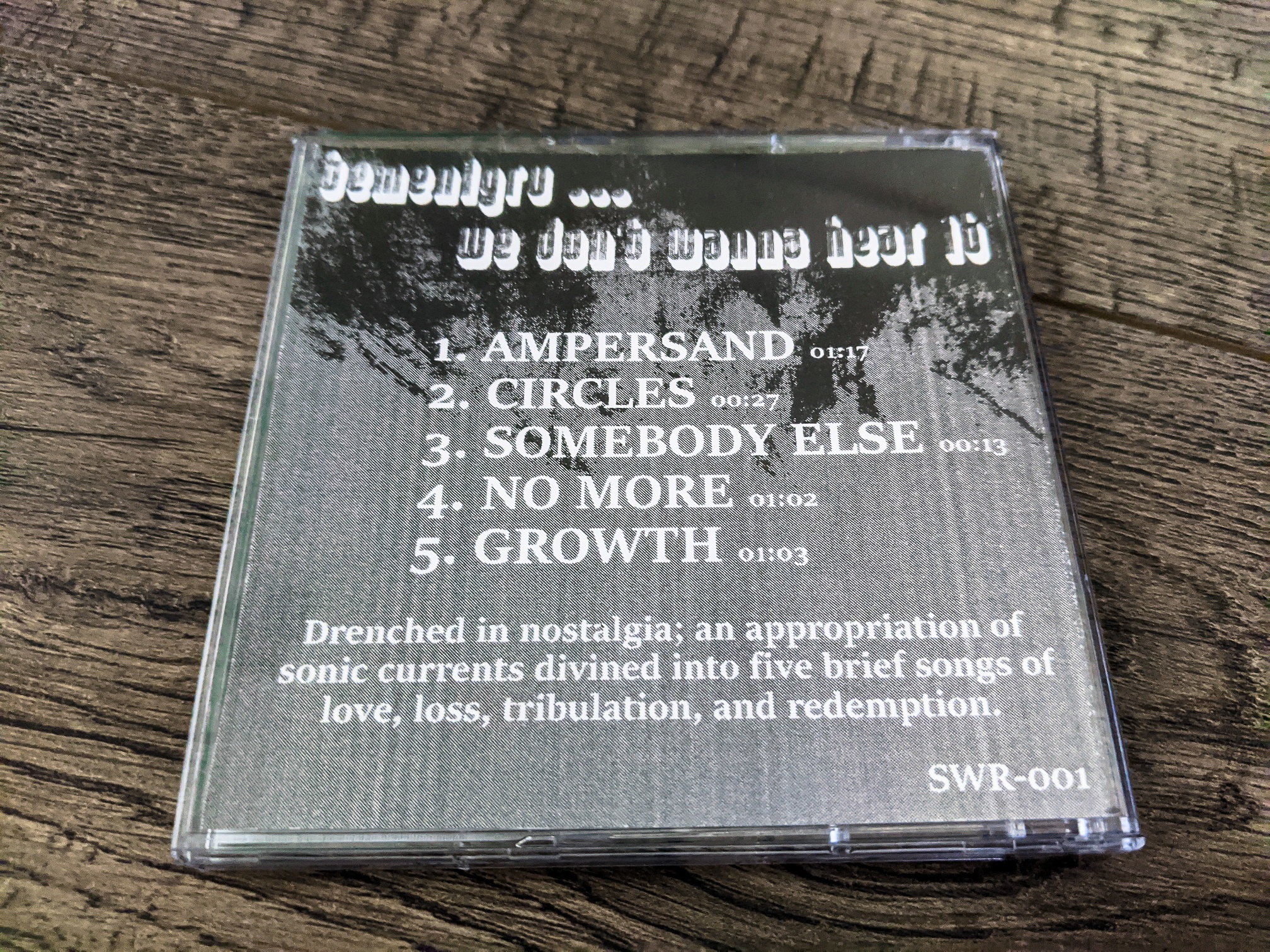 back of jewel case