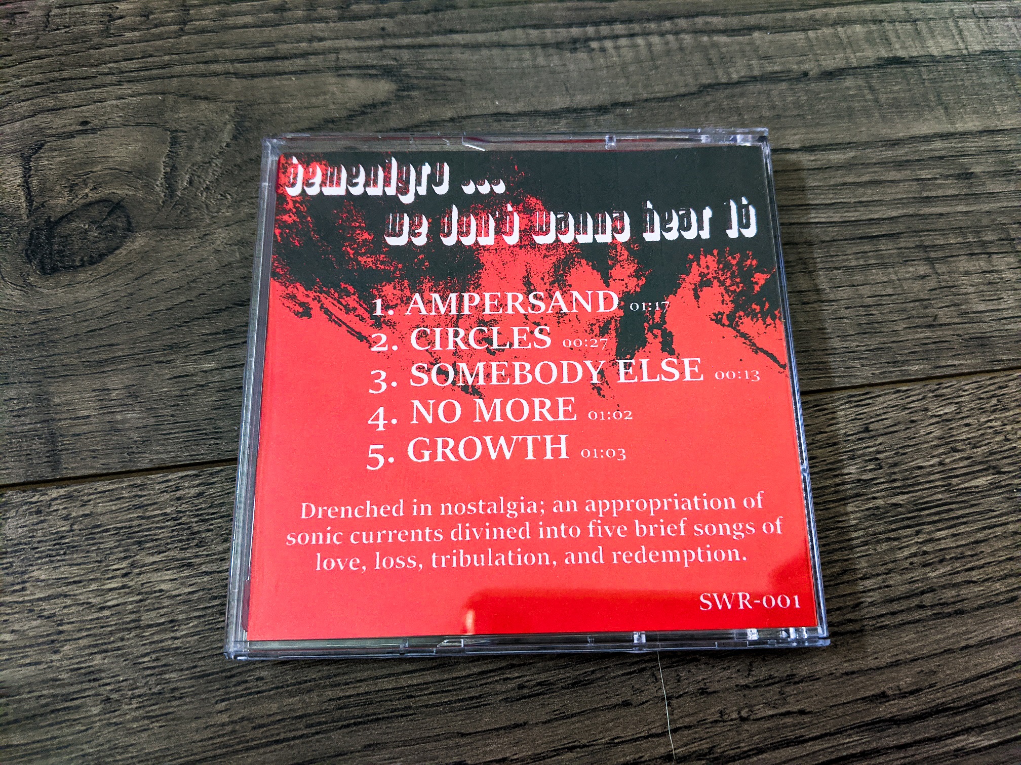 back of jewel case